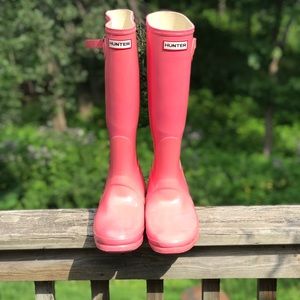 Hunter rain boots